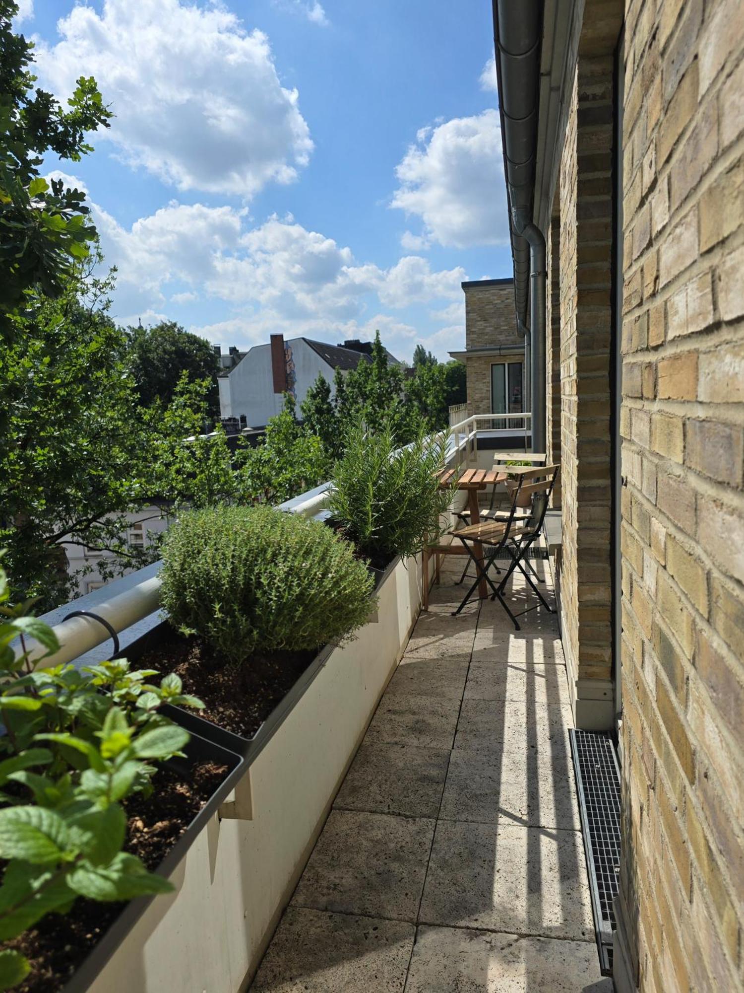 Ruhige Wohnung In Hamburg-Ottensen Exterior foto